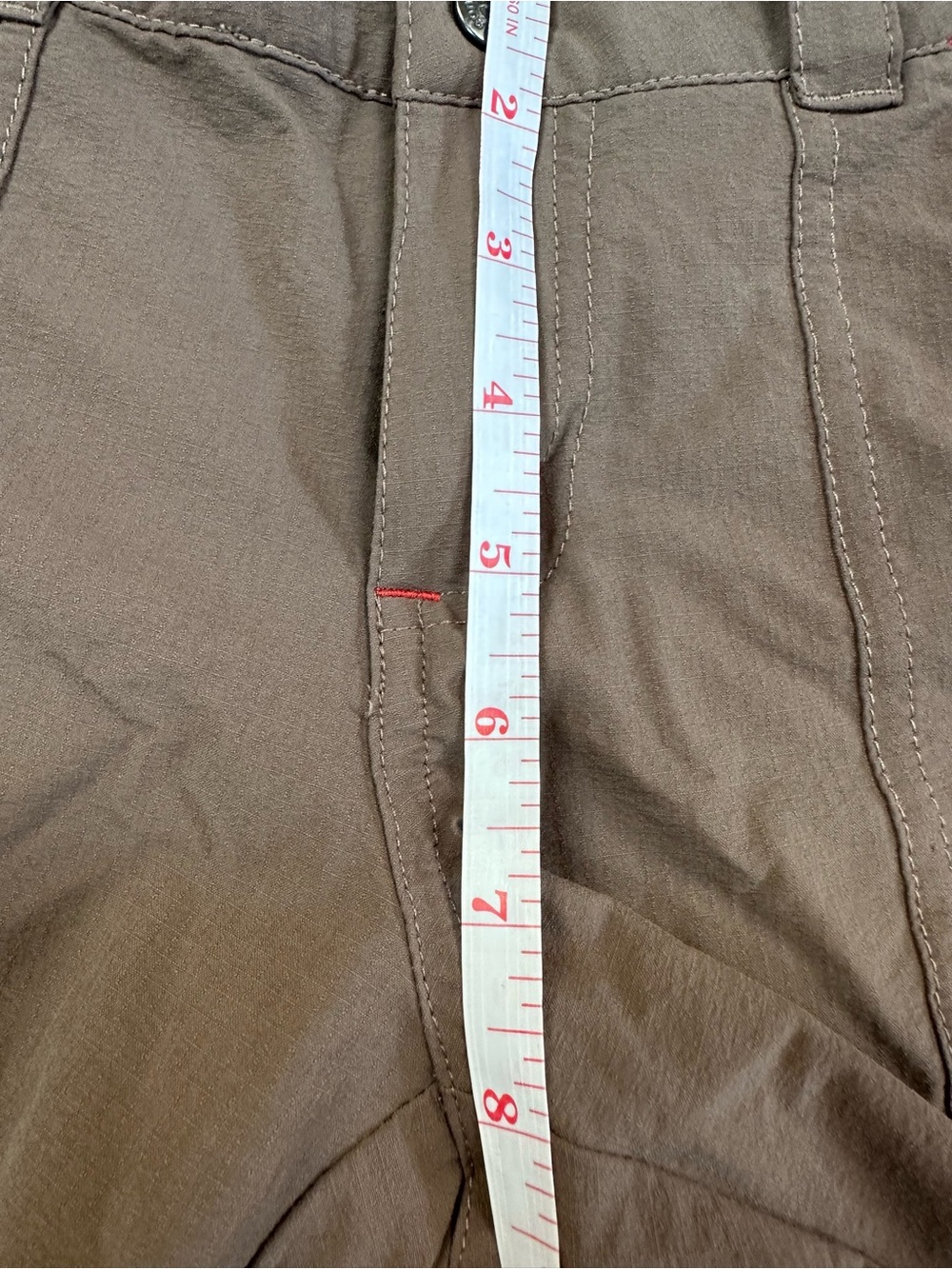 Patagonia Hiking Shorts with Red Stitch Accents - Picture 10 of 11